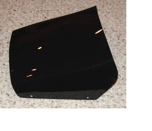 HONDA NIGHTHAWK CB700S WINDSCREEN/WINDSHIELD BLACK 84-86'