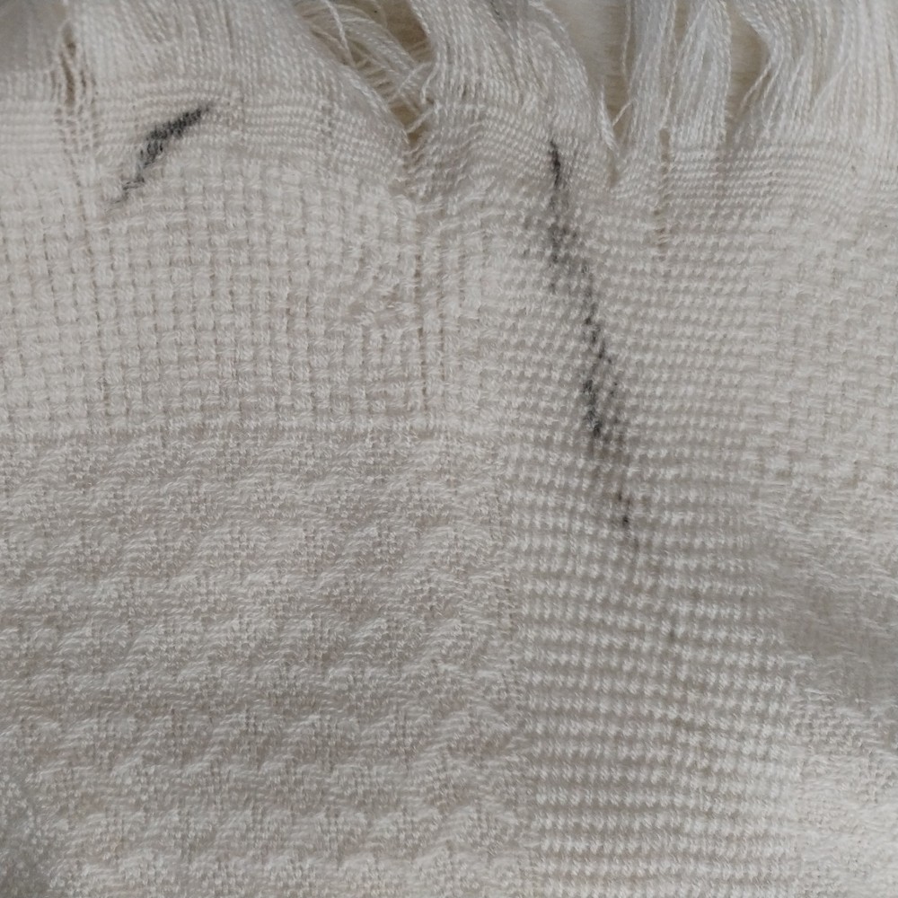 White Pram Blanket