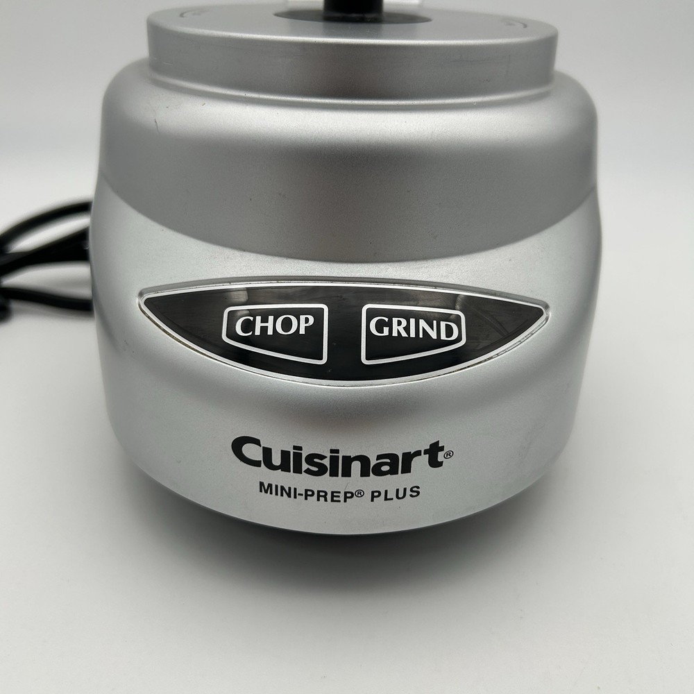 Cuisinart DLC-2A Mini Prep Plus SILVER Food Processor - BASE MOTOR ONLY ✅TESTED