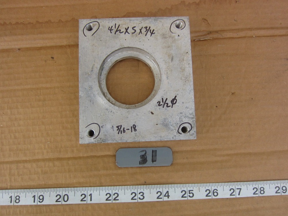 Bearing Mount Adjust Mount Plate, Used