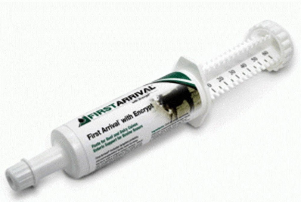First Arrival Plus Encrypt Paste 1 tube 60 gm Calf Scours Immunity All Natural