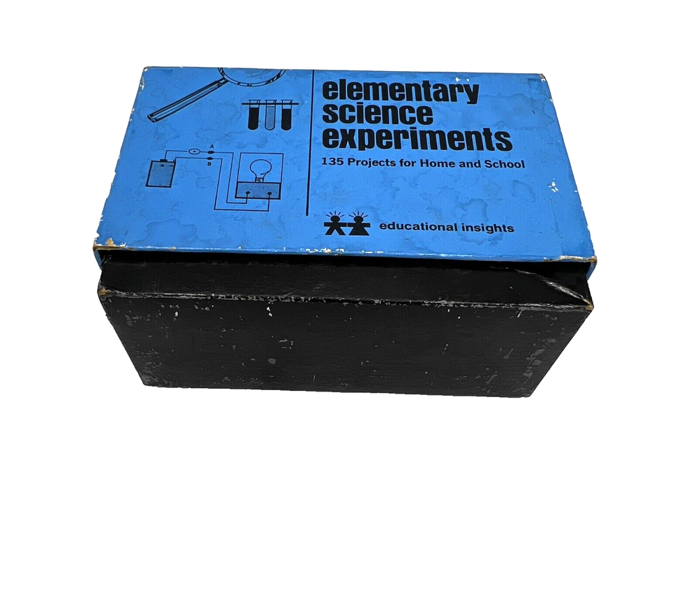 1974 Educational Insights Elementary Science Experiments 135 Projects #9105 Rare