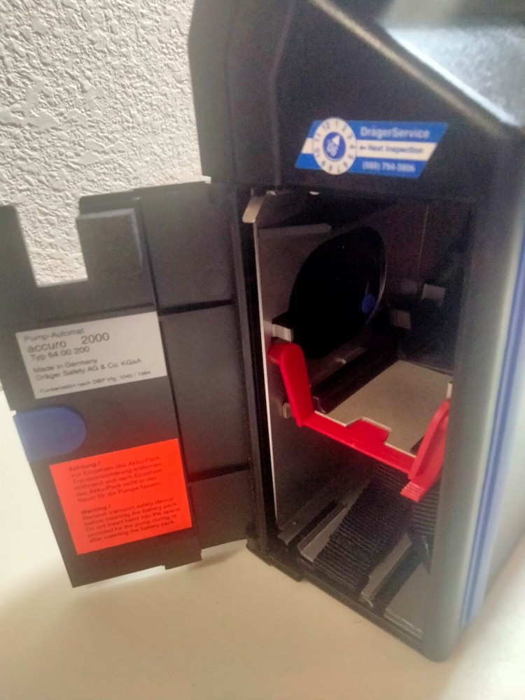 USED DRAGER ACCURO 2000 PUMP GAS ANALYZER TYPE 6400200