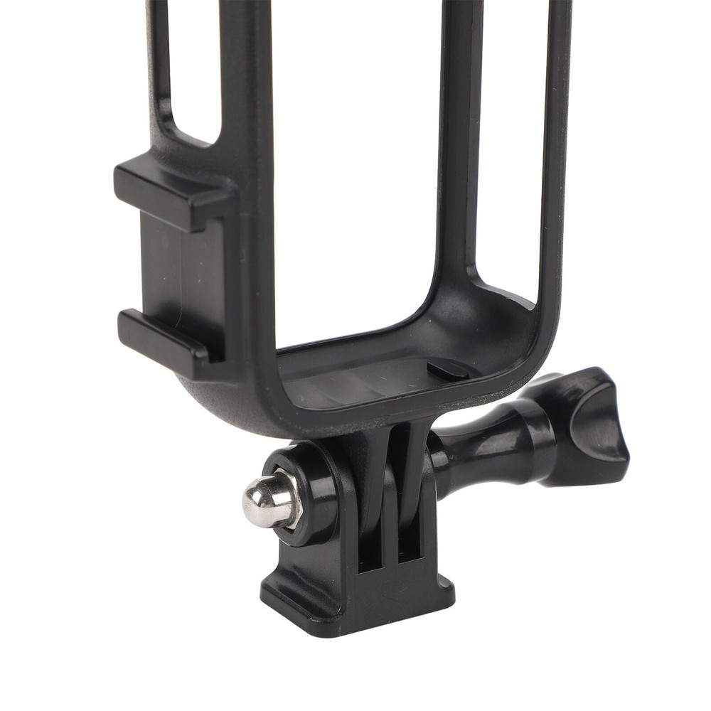 Action Camera Cage Plastic Anti Fall Camera Protective Frame with Cold Shoe