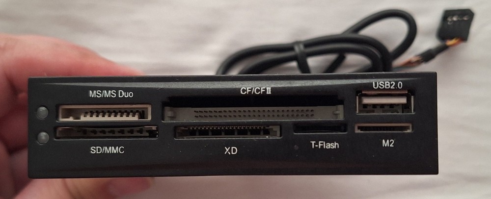 3.5" All-in-One Internal Multi‑Format Memory Card Reader for Desktop PC