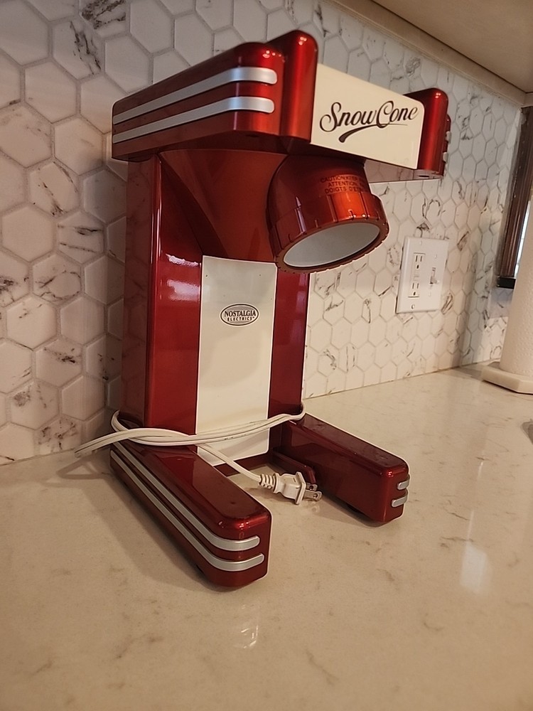Snow Cone Maker Machine by Nostalgia Electric
