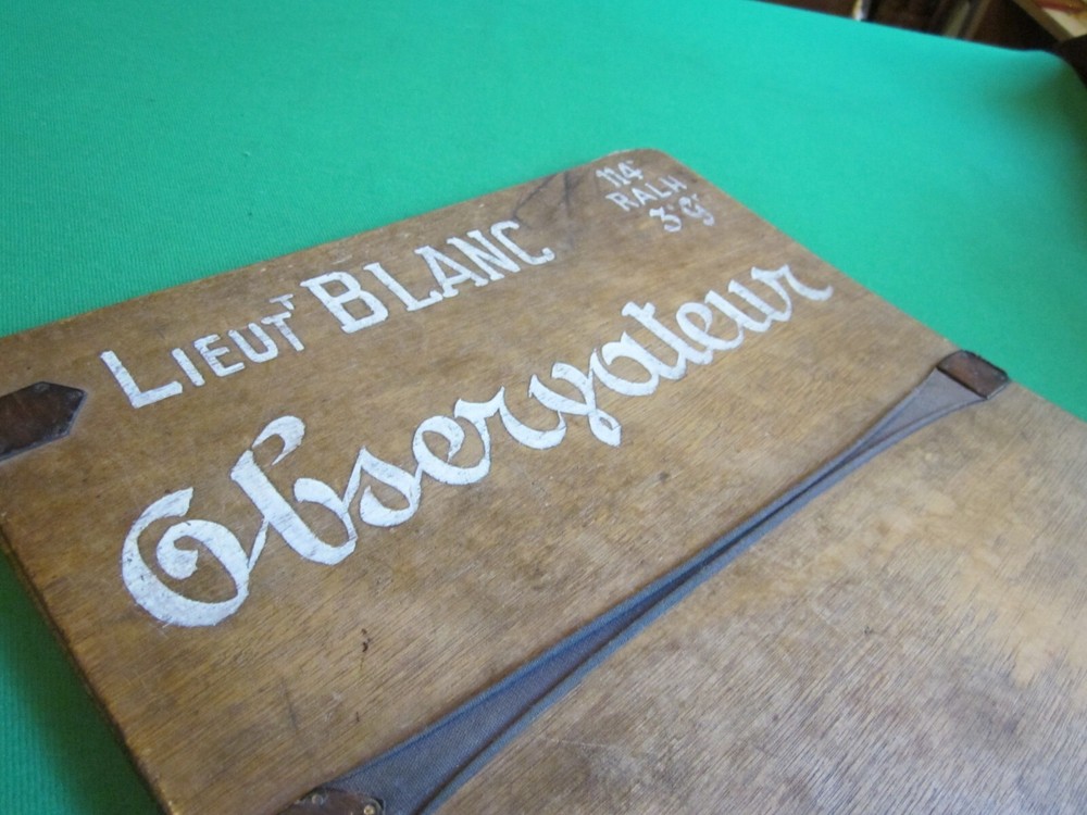 Antique German Primitive Military Portfolio/Folder.