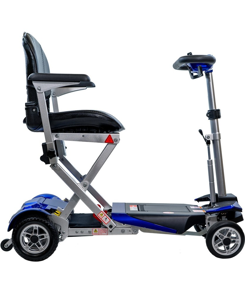 Enhance Mobility Transformer 2 Automatic Folding Mobility Scooter - BLUE