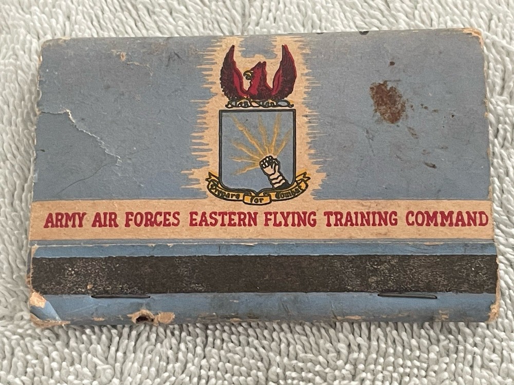 Maxwell Field Alabama Matchbook Army Air Forces Eastern Training Command - USAF