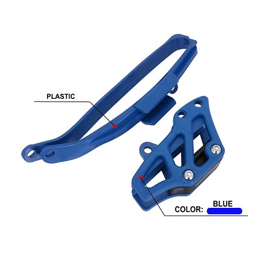 Motorcycle Chain Guard Guide Protector + Chain Chain Guide & Slider (Bundle)