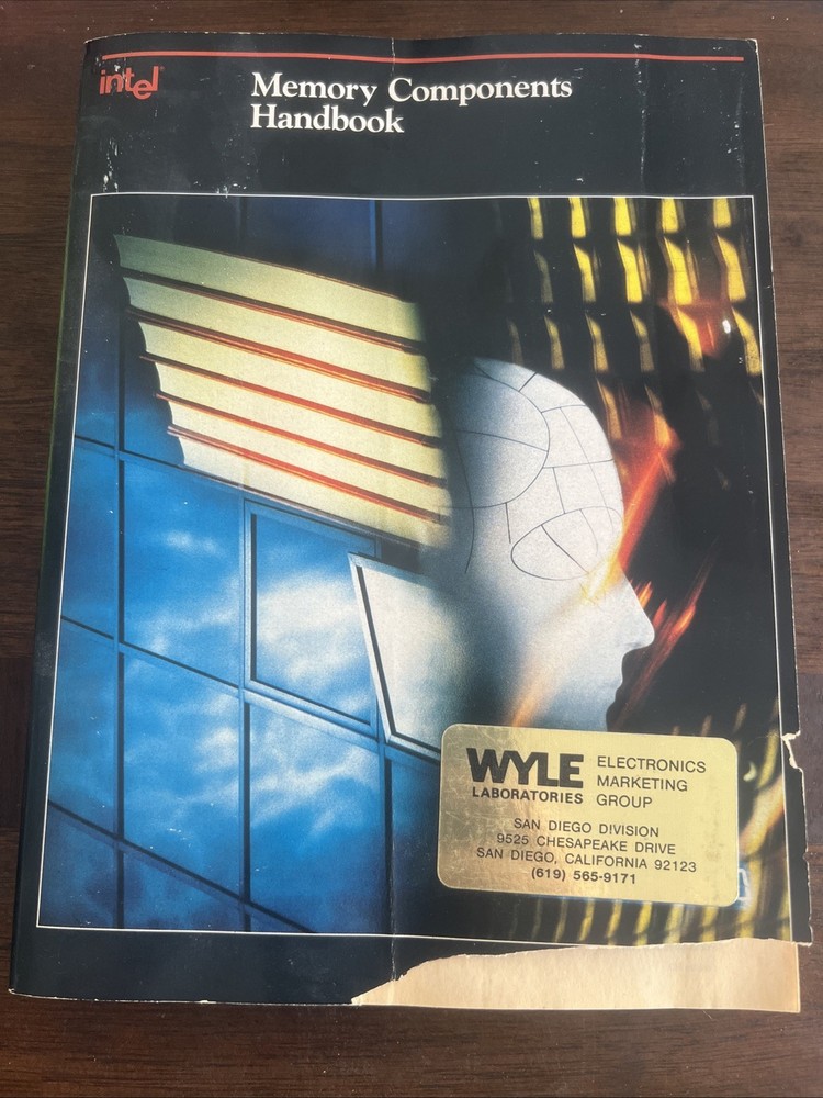 USED 1988 Intel Memory Components Handbook