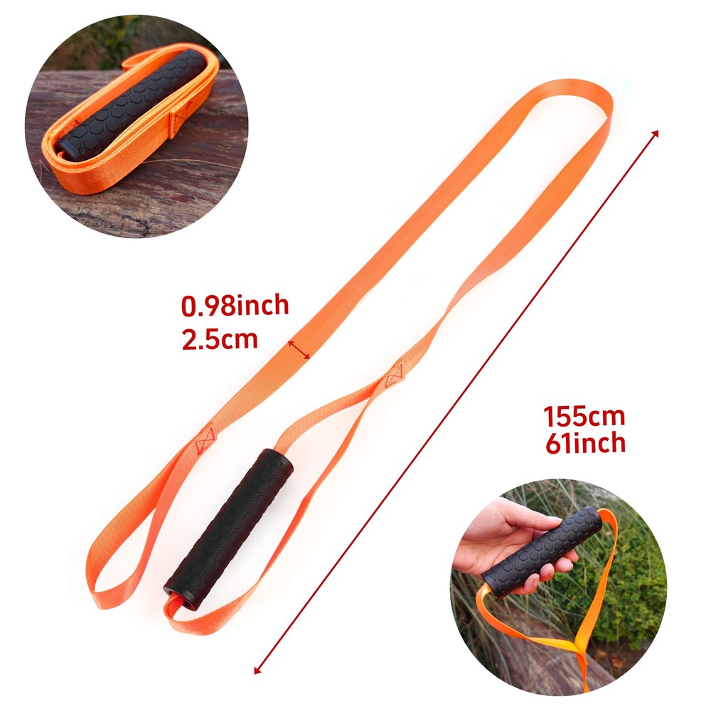 Deer Drags Rope Dragging Pull Deer Strap Carrier Training Beginner Target Hunt