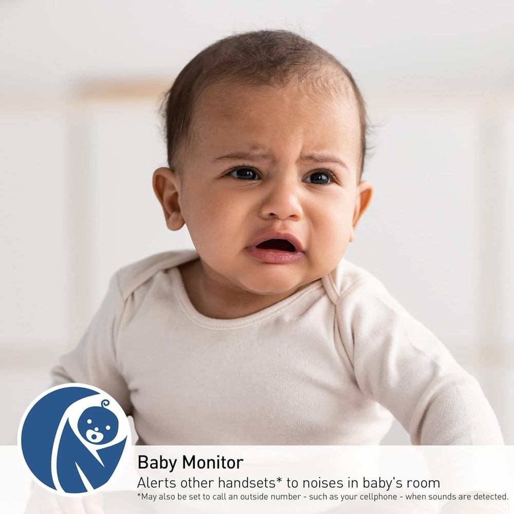 Panasonic Expandable Cordless Phone System Answering Machine 5 Handsets Black