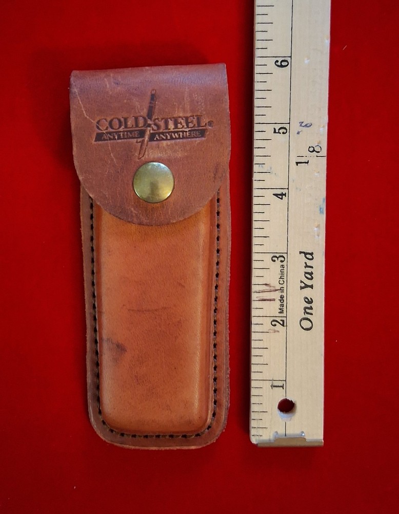Cold Steel leather folding knife sheath