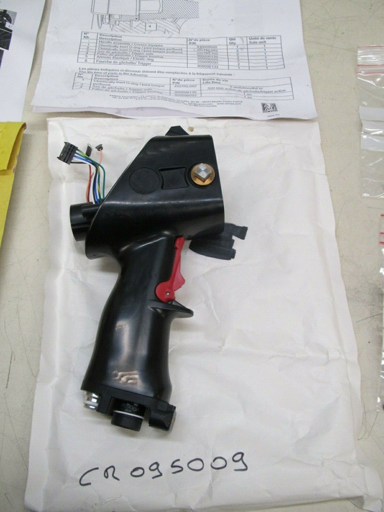 Sames Kremlin Spraymium Electrostatic Spray Gun Replacement Handle & Rear Body