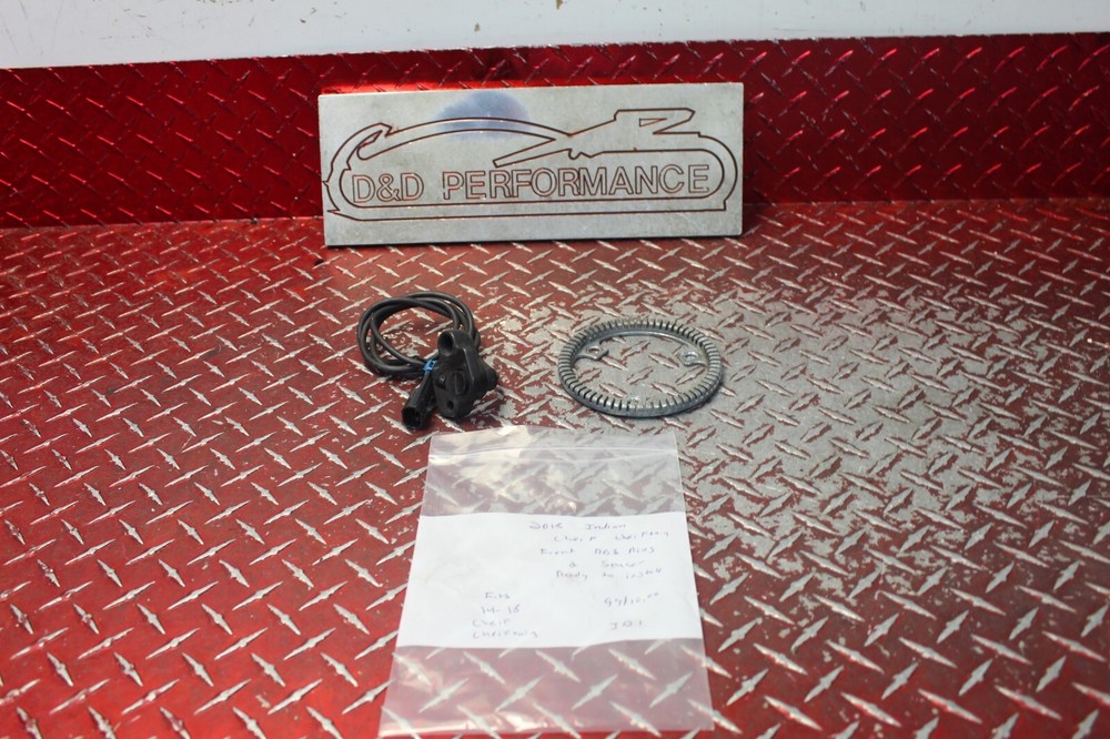 2018 INDIAN CHIEF FRONT ABS RING & WHEEL SPEED SENSOR ID1