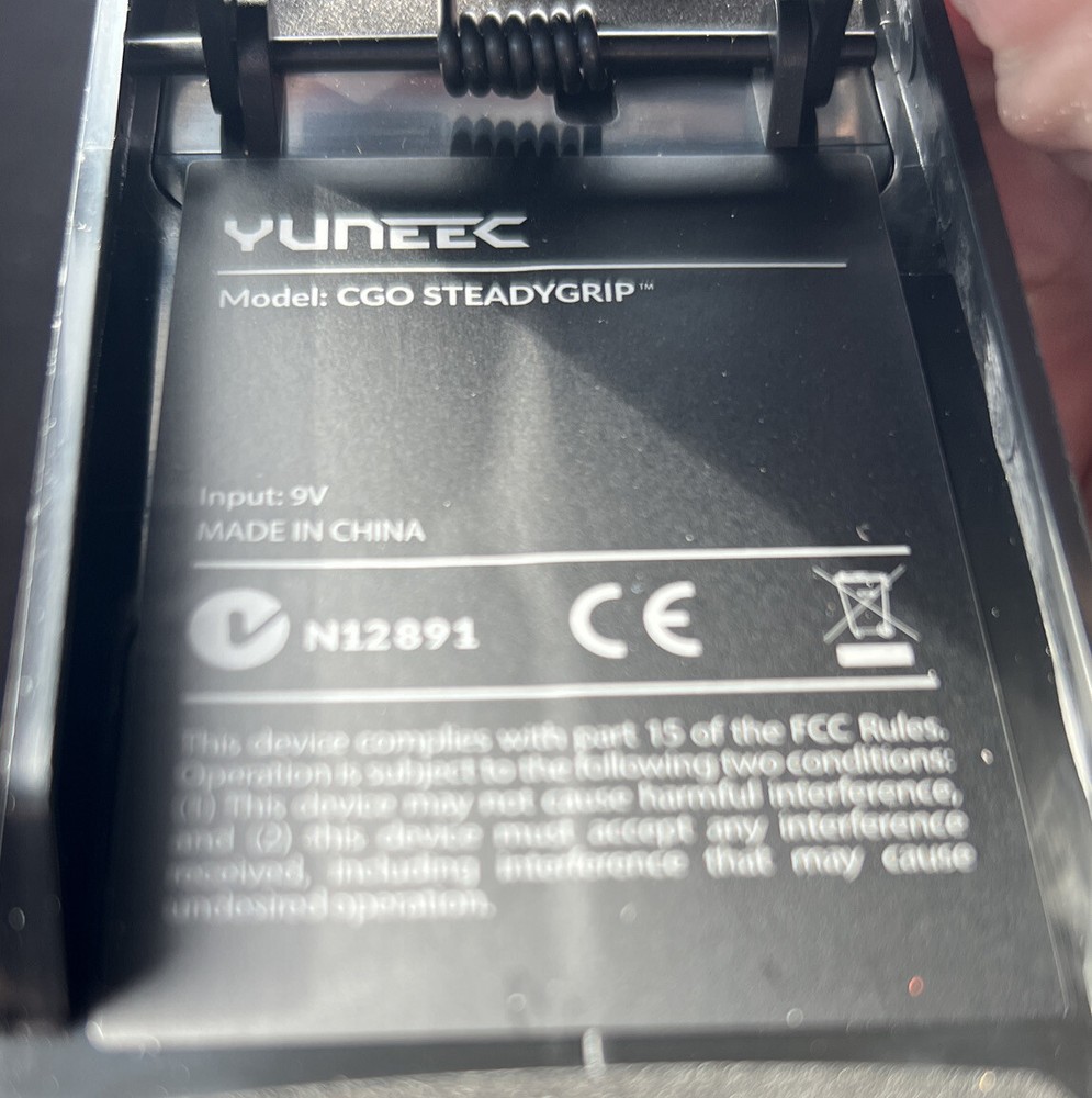 YUNEEC PROACTION CGO STEADYGRIP HANDLE ONLY. Comes In Original Box & Directions
