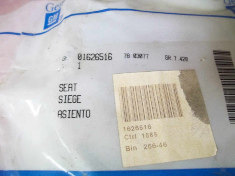 +New Genuine GM 1626516 Spring Seat