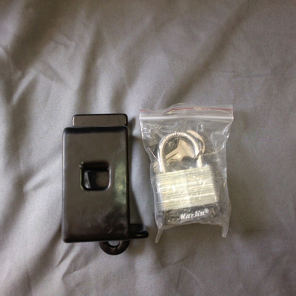 Marlin Safety Padlock MFC-10 Black