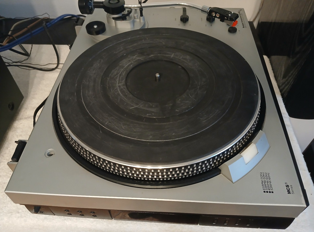 Modular Component Systems MCS 6602 Direct Drive Turntable Tested-Working-S.Video
