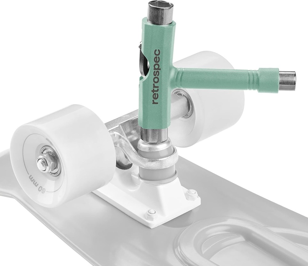 Retrospec Upkeep All-in-One Multi-Function Portable Skate Tool 2-in-1 , Matcha