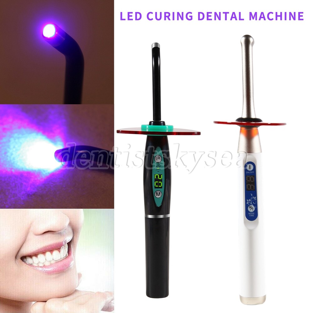 LED Curing Light Lamp 5W Wireless Cordless Curing Light Lamp Dental 1500mw