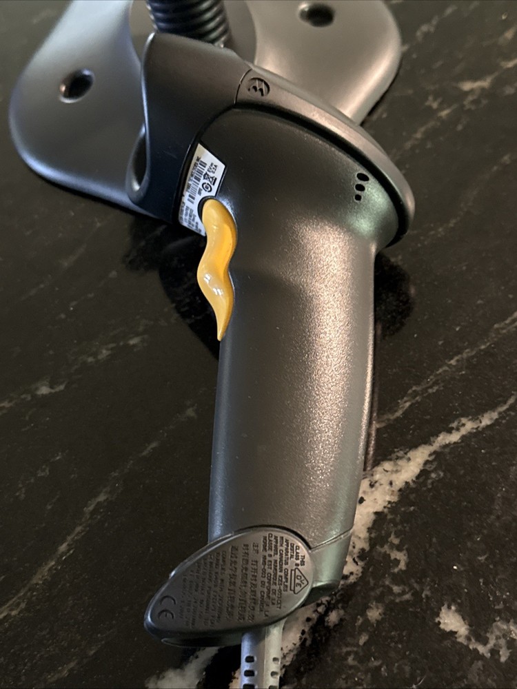 Symbol Technologies LS2208-SR20007 USB Laser Barcode POS Scanner with Dock Stand