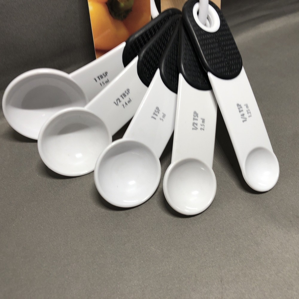 KitchenAid 5 Measuring Spoons Set White