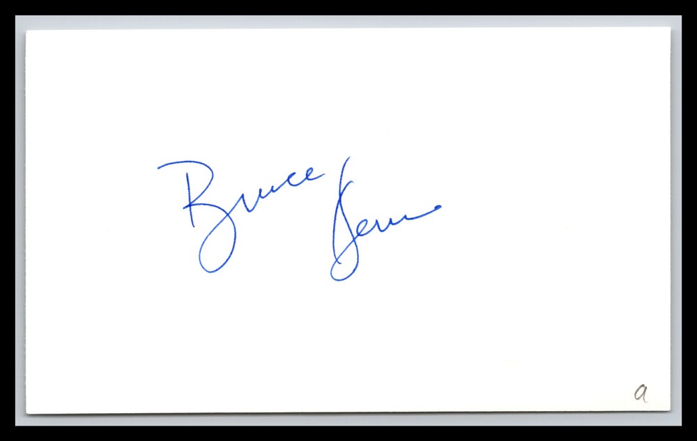 Bruce Dern - Actor - 3x5 Card - Signed / Autograph (a)
