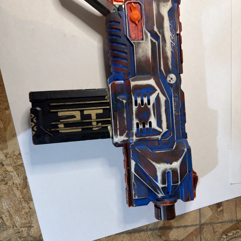 NERF N-Strike Modulus REGULATOR CUSTOM PAINT AND STOCK. (Tested)