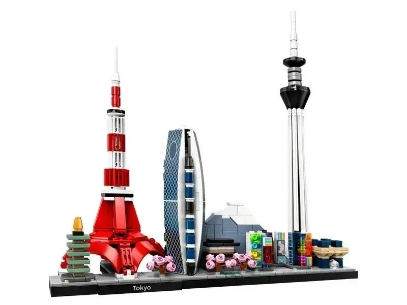 ARCHITECTURE: - Tokyo 21051 Complete Bricks - New Sealed (bagged)