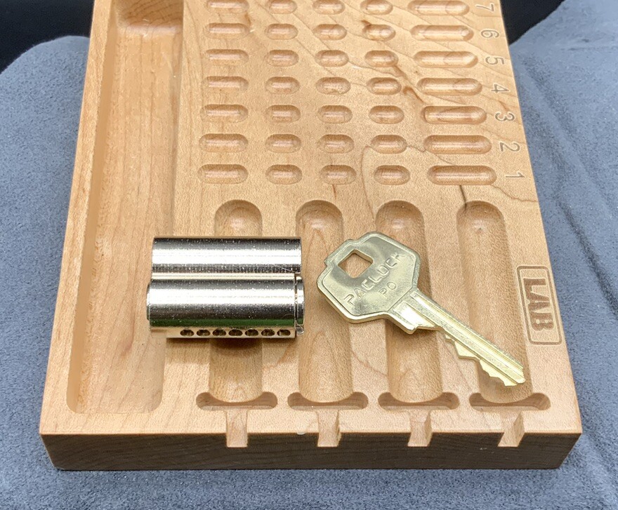 Pacific Lock Single Core With 1 Key Locksport