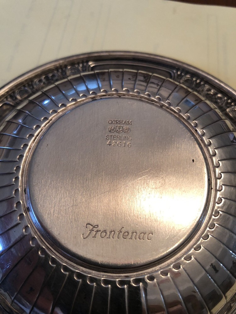 Frontenac by Gorham Sterling Silver candy dish
