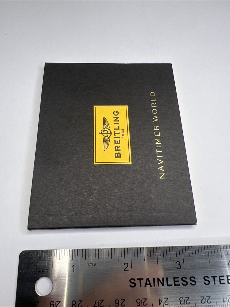 Breitling Navitimer World Booklet Manual
