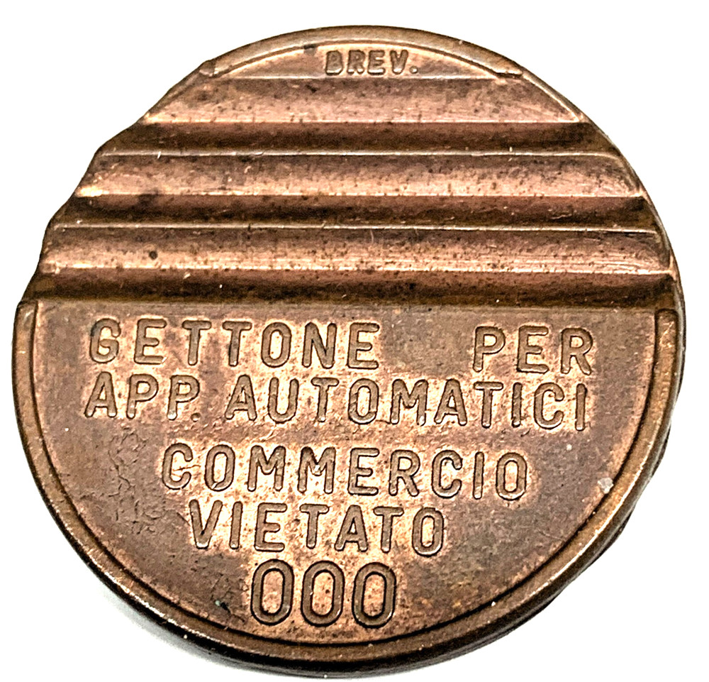 # C2685 ITALIAN VENDING MACHINE TOKEN