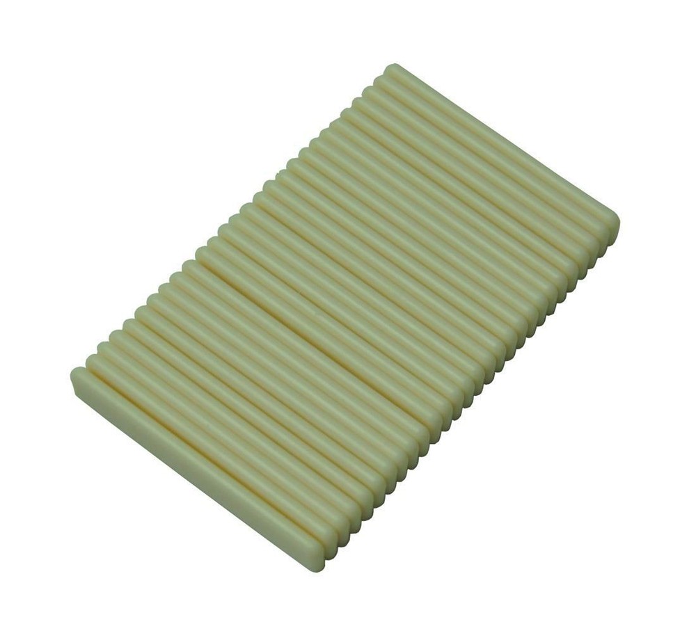 50pcs Universal Ukulele Bridge Pins Lower Nut Saddle Plastic Ivory White