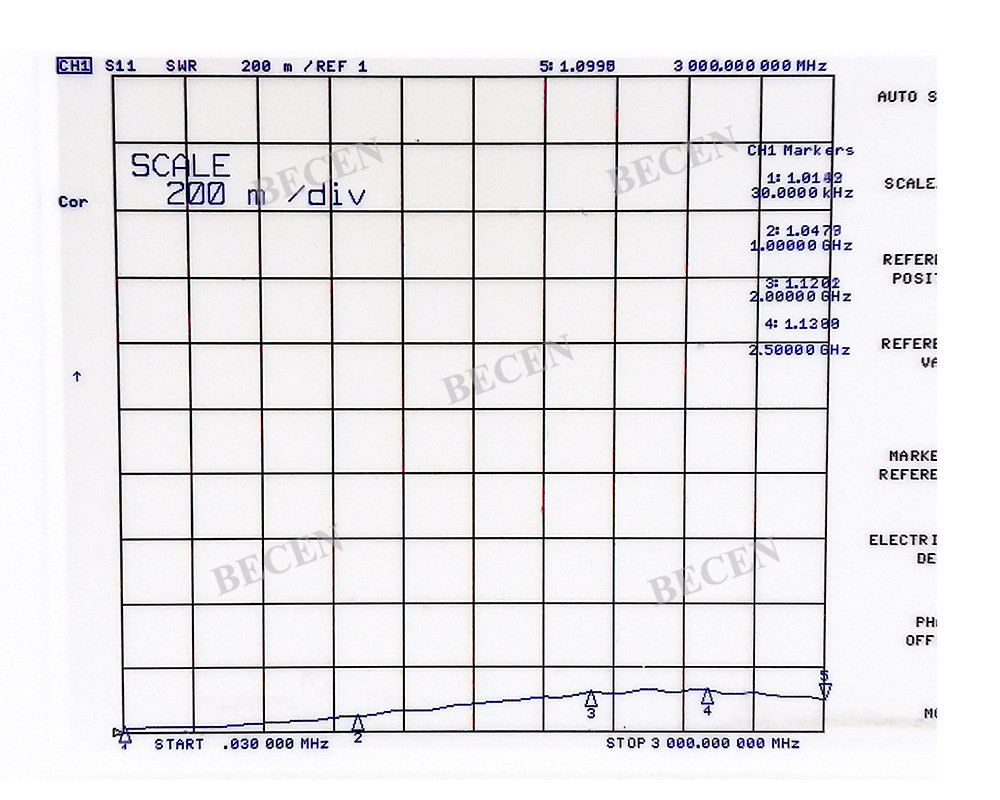 2w N dummy load rf N-type termination load DC-3GHz 50ohm