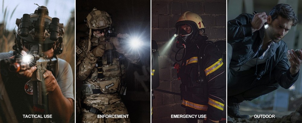 Feyachi FL26 2000 Lumens M-lock Tactical Flashlight