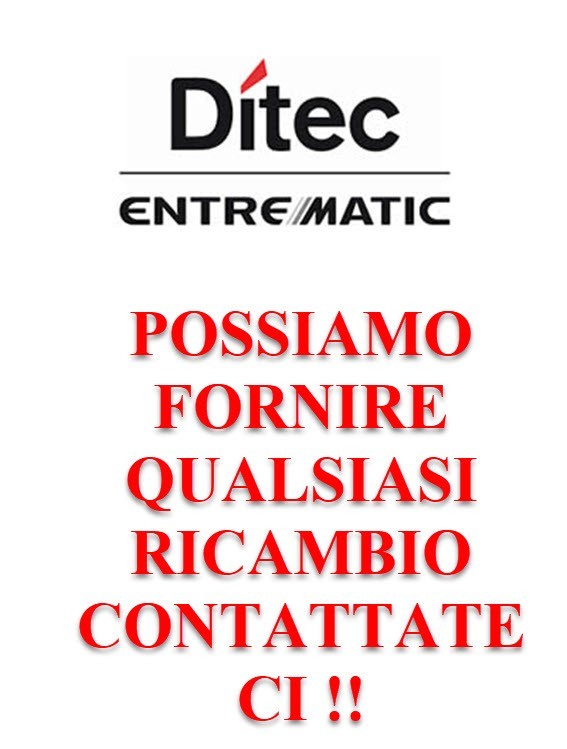 RICAMBIO Original Ditec UP4M Spring for Upper 4E-4EH (With Pole