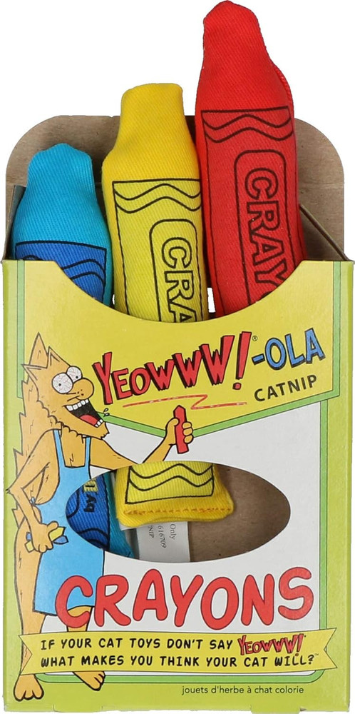 Catnip Crayon, 3 Count