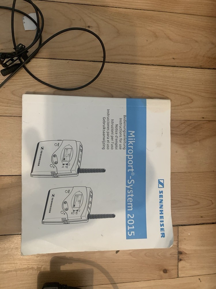 portable microphone lot - sennheiser and samson