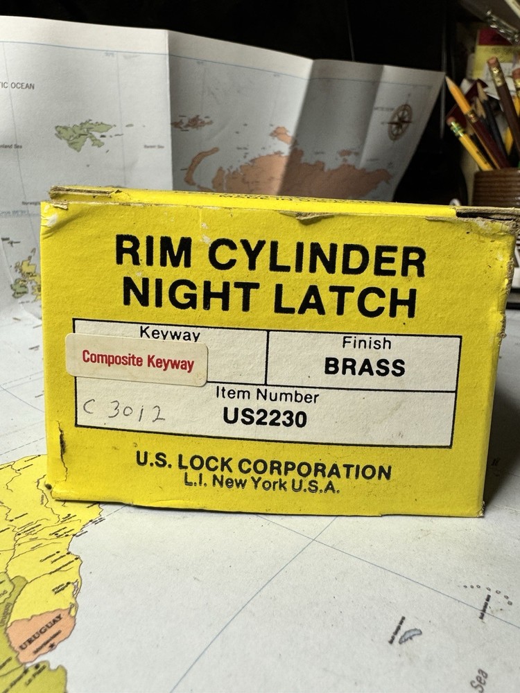 US LOCK Rim Cyclinder NightLatch