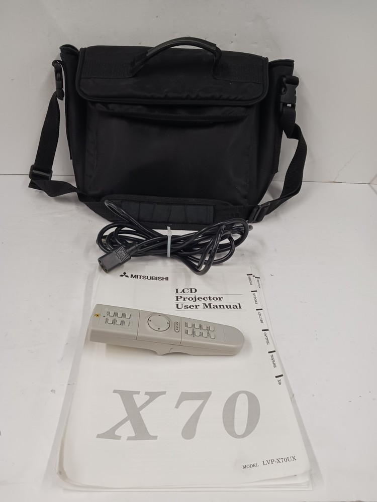 Mitsubishi LVP-X70UX LCD Projector Tested and Working