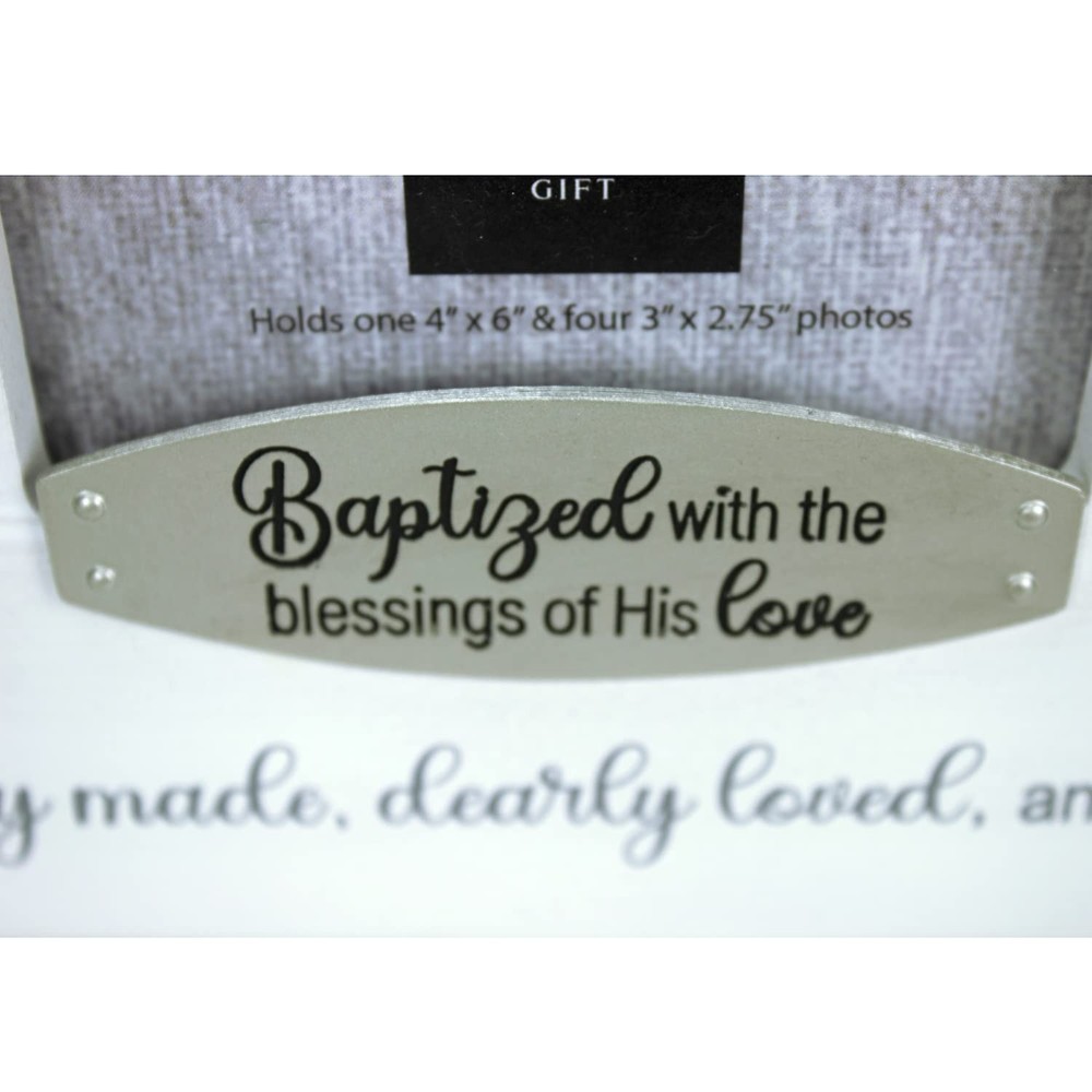 Abbey & CA Gift Baptism Collage Frame W/Easel & Hanger