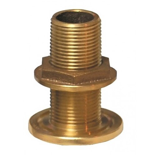 Groco 3" Bronze Thru-Hull Fitting With Nut