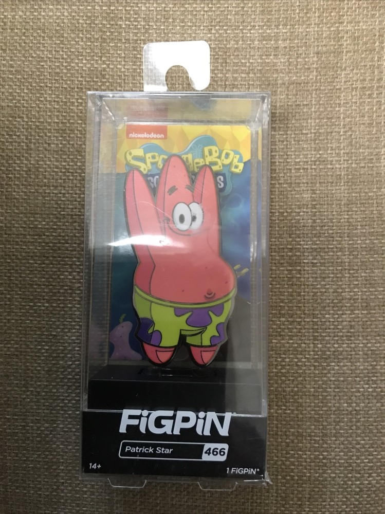 Figpin Patrick Star SpongeBob SquarePants #466 Enamel Pin New