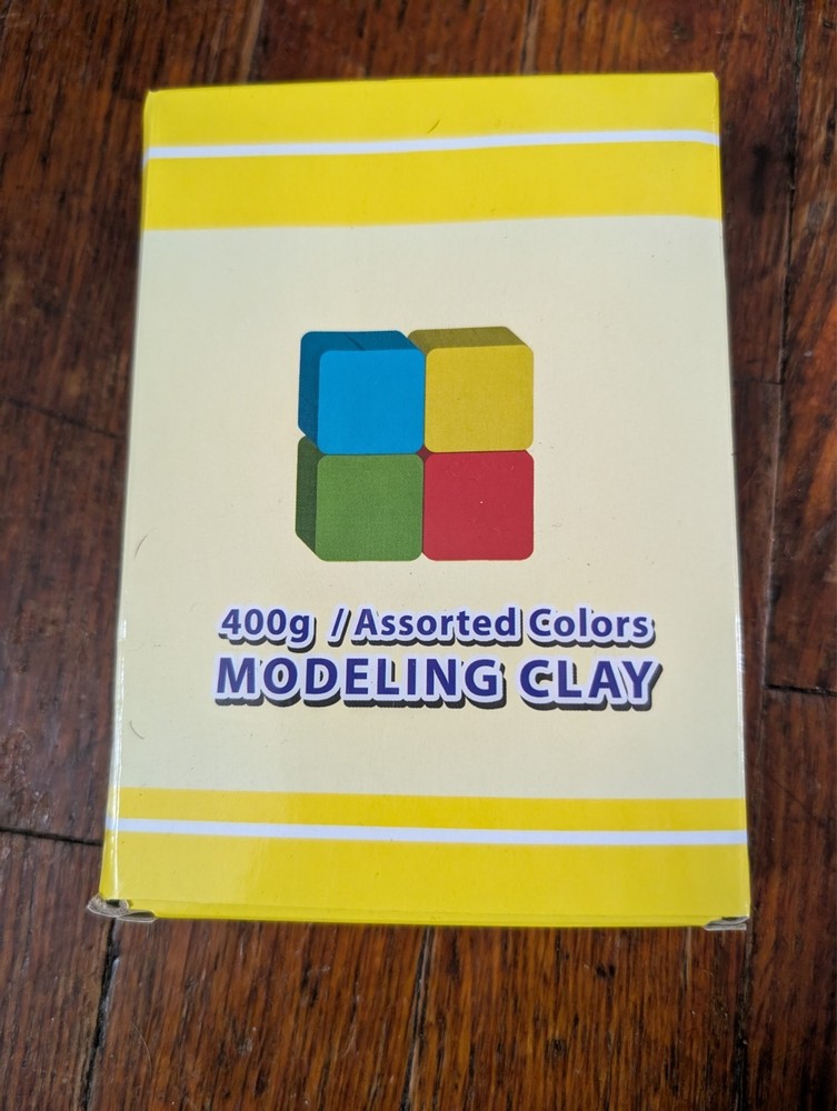 K12 Assorted Colors Modeling Clay (400g)