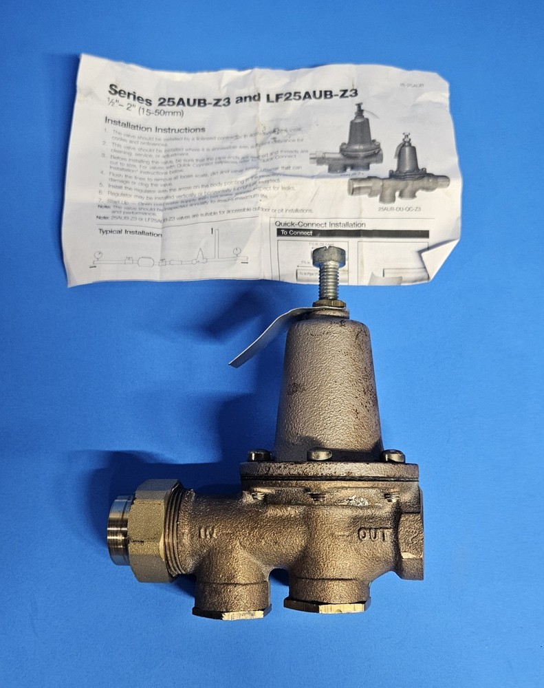 Watts Pressure Reducing Valves LF25AUB-Z3 25AUB Z3