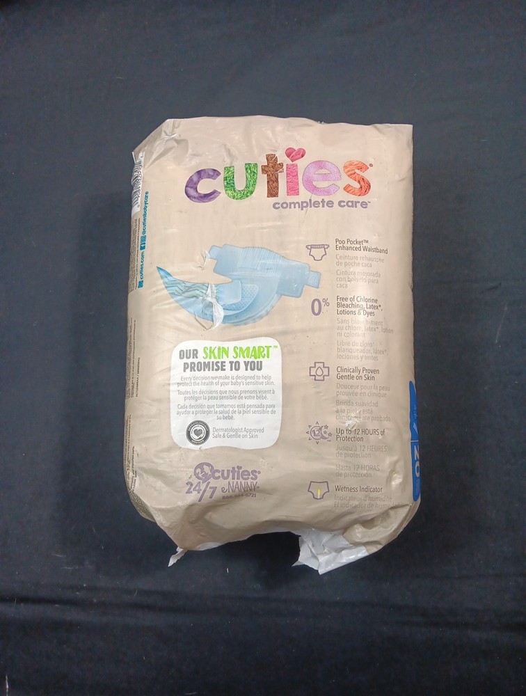 Cuties Complete Care Baby Diaper, Size 7 - 20 Count