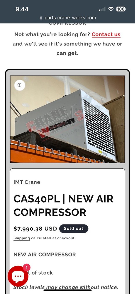 IMT CAS40PL Hydraulic Drive Air Compressor